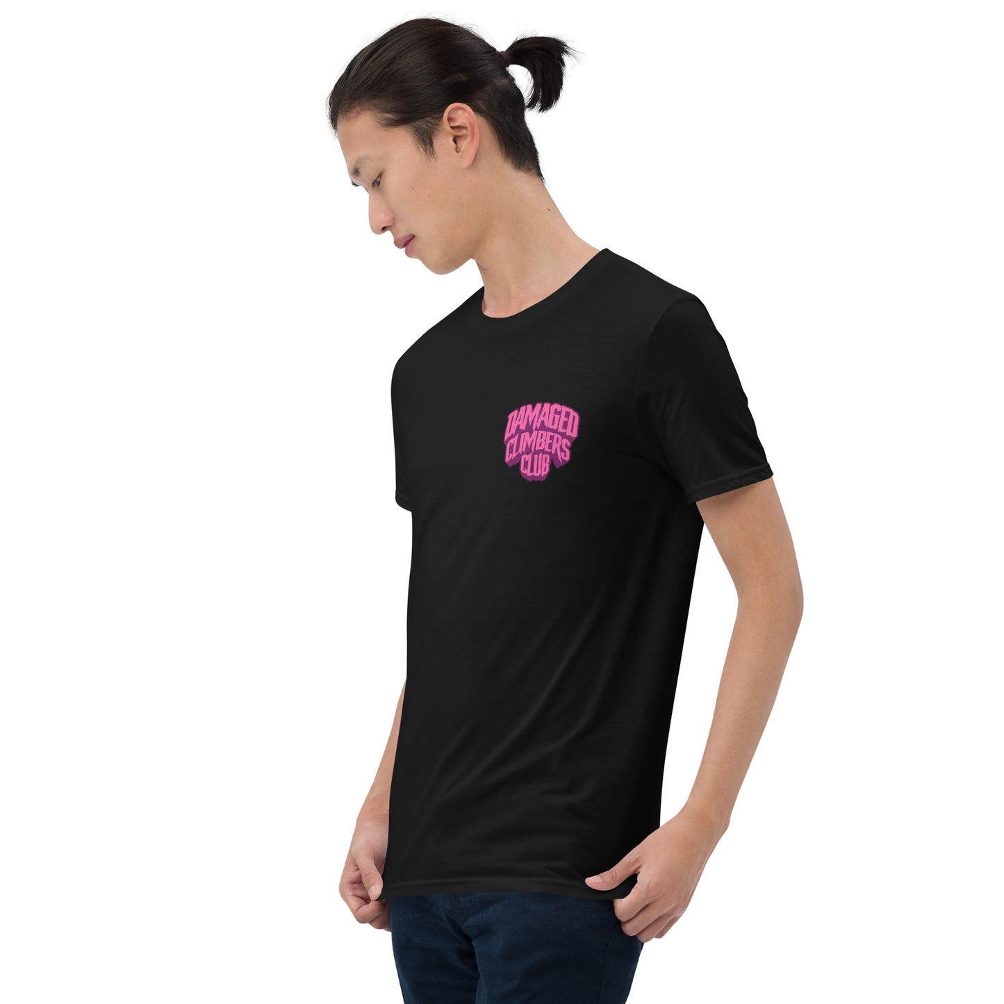 Damaged Climbers Club Unisex Tee (Pink)