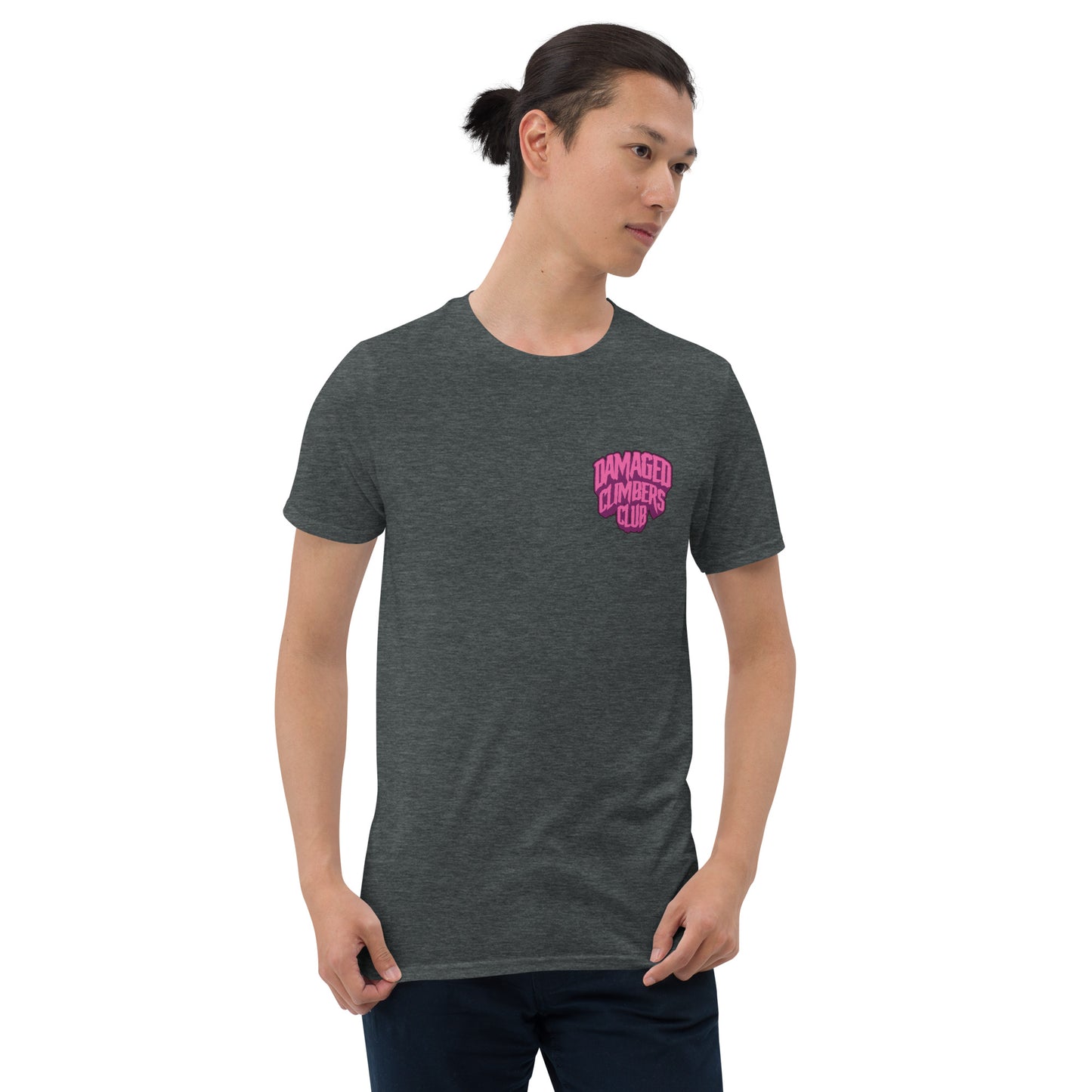 Damaged Climbers Club Unisex Tee (Pink)