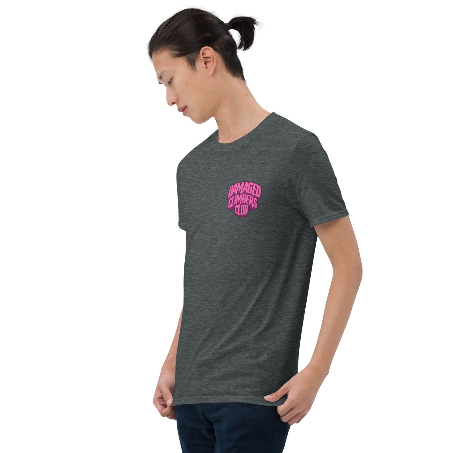 Damaged Climbers Club Unisex Tee (Pink)