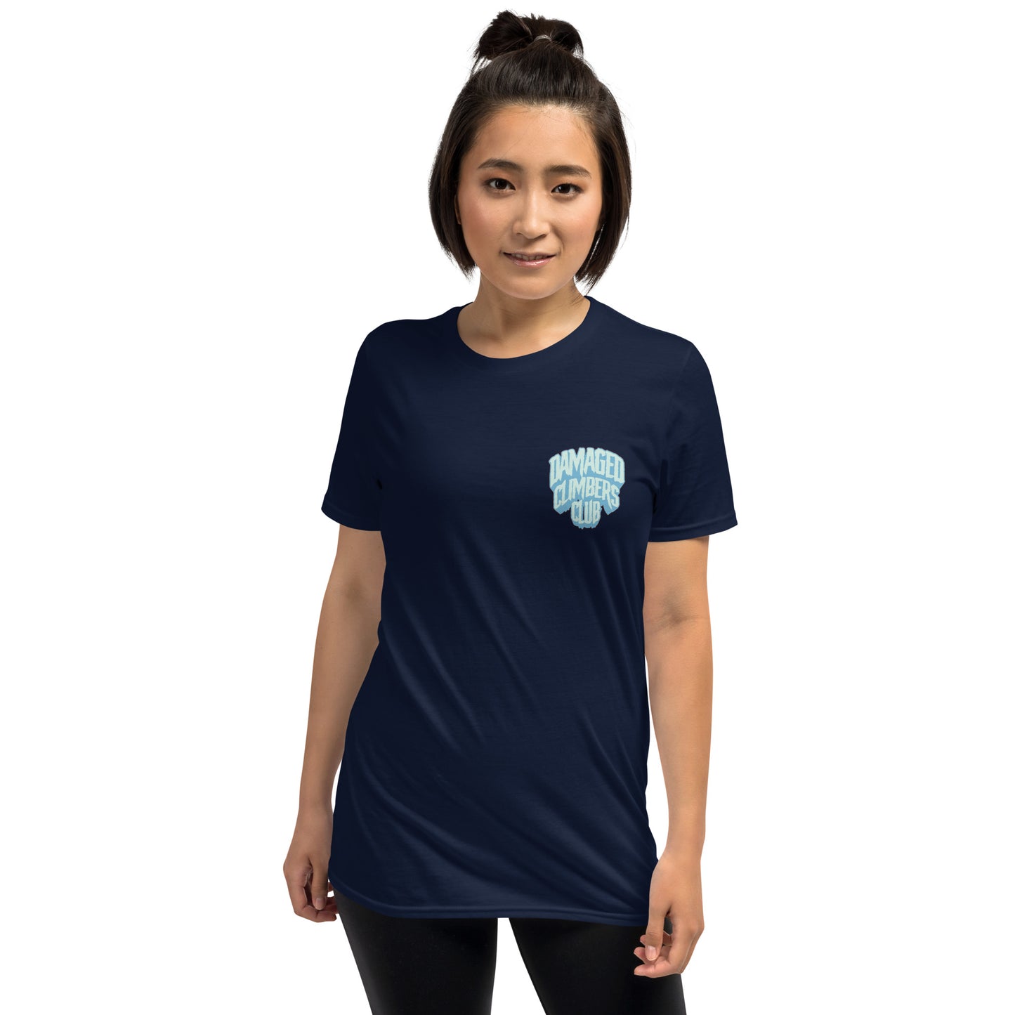 Damaged Climbers Club Unisex Tee (Blue)