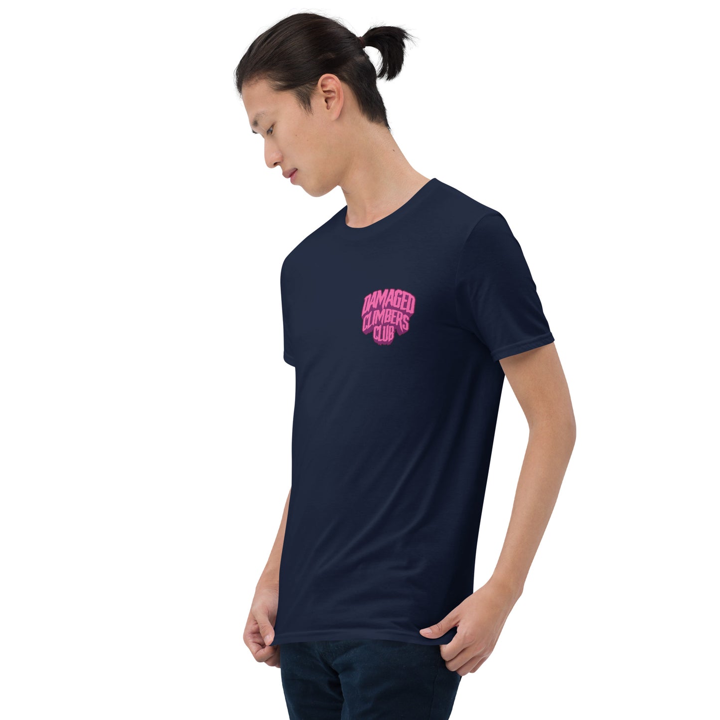 Damaged Climbers Club Unisex Tee (Pink)