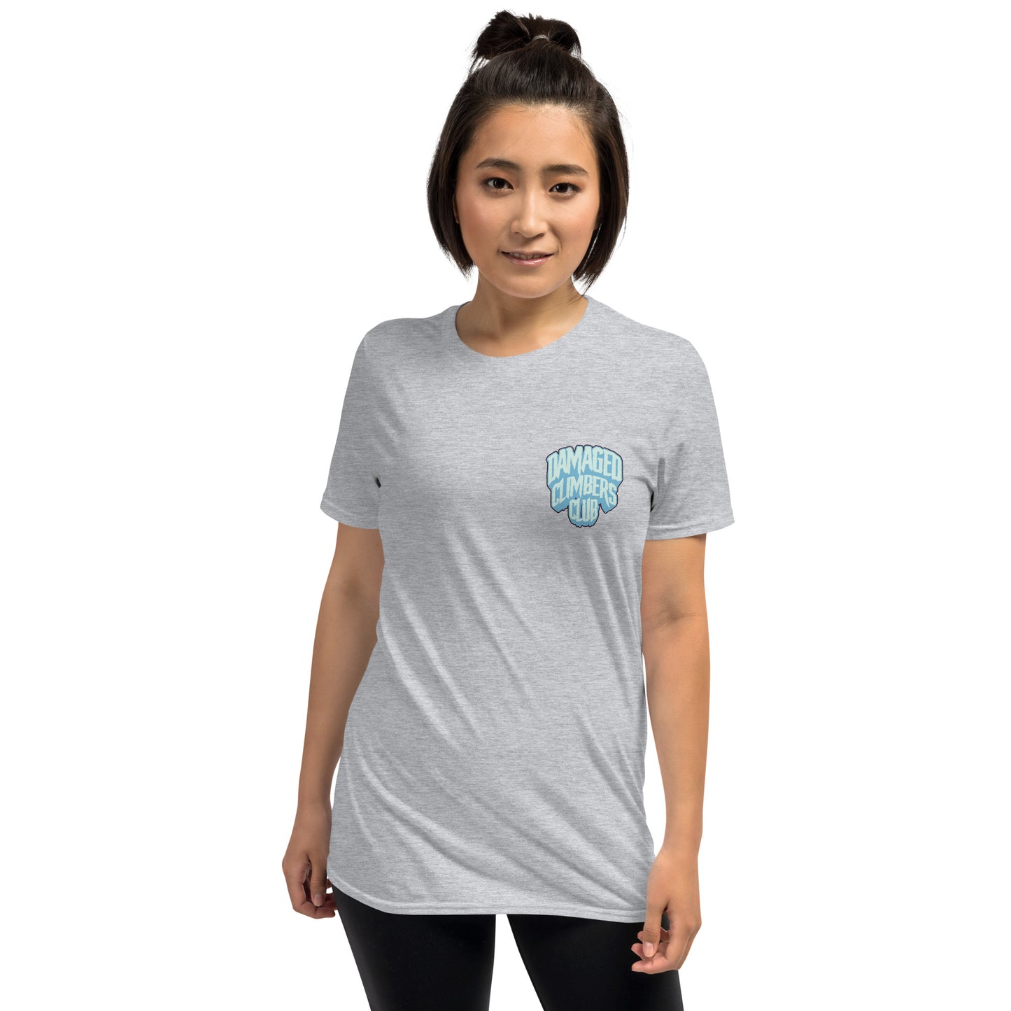 Damaged Climbers Club Unisex Tee (Blue)