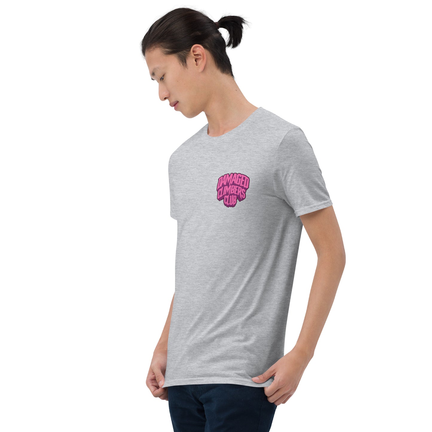 Damaged Climbers Club Unisex Tee (Pink)