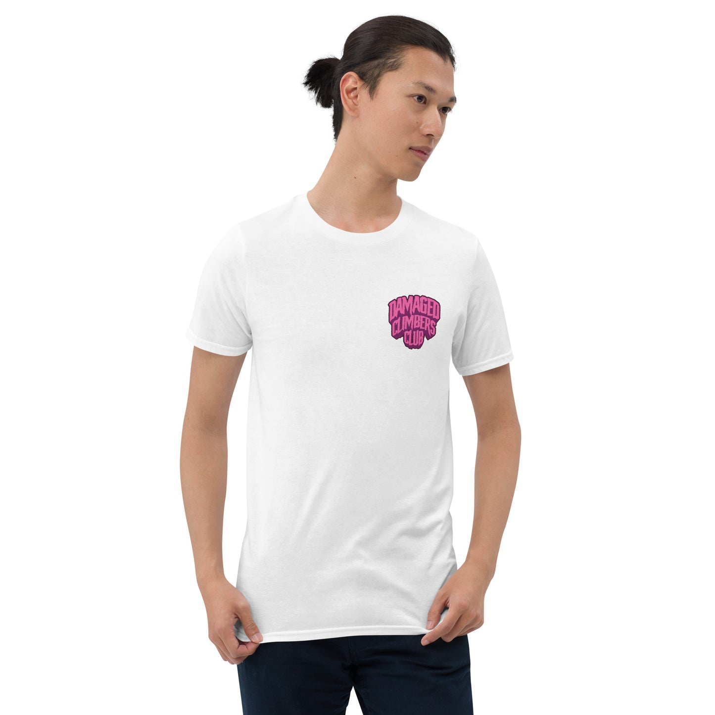 Damaged Climbers Club Unisex Tee (Pink)