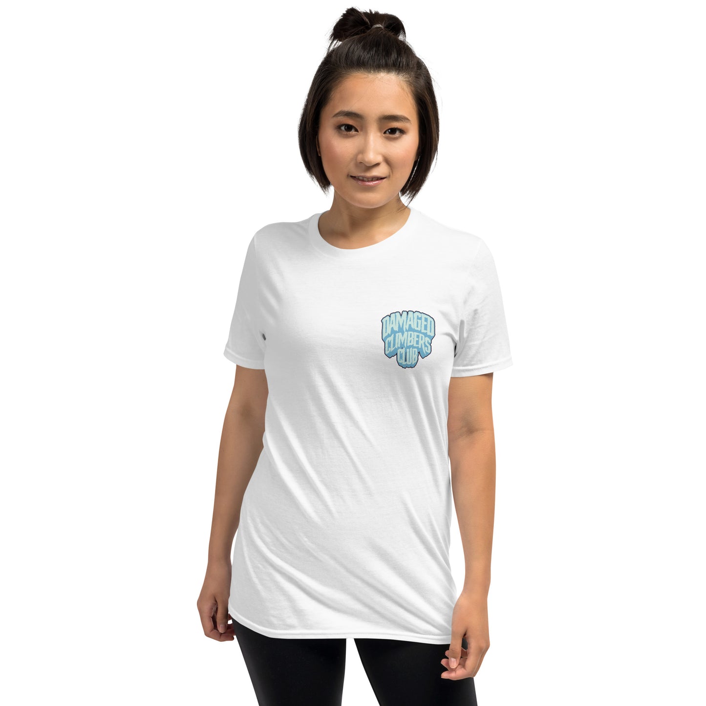 Damaged Climbers Club Unisex Tee (Blue)